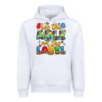 White see the able not the label Urban Hoodie - JahusDesignShop