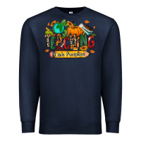 Navy Teaching little pumpkins Premium Sweatshirt - RanaPortraitStore