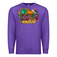 Purple Teaching little pumpkins Premium Sweatshirt - RanaPortraitStore