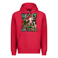 Cardinal Mooey christmas Premium Hoodie - FaDigitalArtStudio