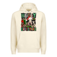 Sandshell Mooey christmas Premium Hoodie - FaDigitalArtStudio
