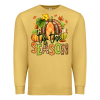Antique Gold Tis' the season Fall American Football Premium Sweatshirt - RanaPortraitStore