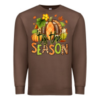 Chestnut Tis' the season Fall American Football Premium Sweatshirt - RanaPortraitStore