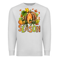 Dove Grey Tis' the season Fall American Football Premium Sweatshirt - RanaPortraitStore
