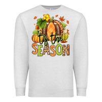 Oatmeal Heather Tis' the season Fall American Football Premium Sweatshirt - RanaPortraitStore