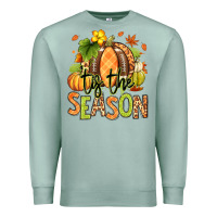 Seafoam Tis' the season Fall American Football Premium Sweatshirt - RanaPortraitStore