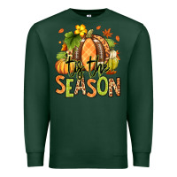 Sports Green Tis' the season Fall American Football Premium Sweatshirt - RanaPortraitStore