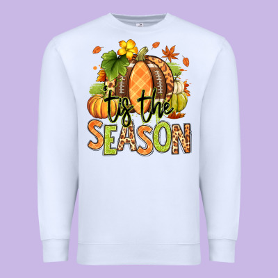 Premium Sweatshirt Tis' the season Fall American Football