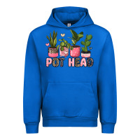 Cobalt pot head plants Urban Hoodie - JahusDesignShop