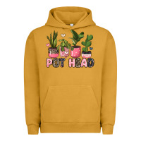 Pigment Peanut Butter pot head plants Urban Hoodie - JahusDesignShop