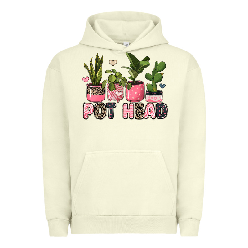 Pot Head Plants Urban Hoodie by JahusDesignShop | Teevron