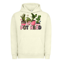 Pigment Pistachio pot head plants Urban Hoodie - JahusDesignShop