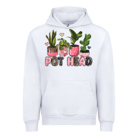 White pot head plants Urban Hoodie - JahusDesignShop