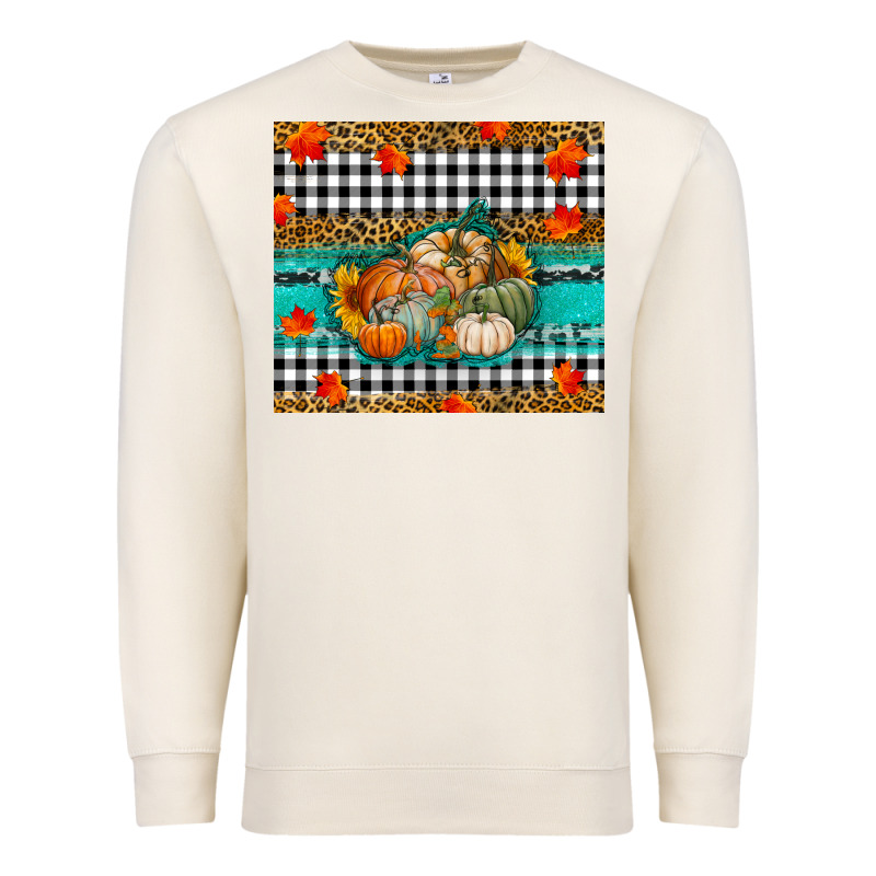 Fall Pumpkins Premium Sweatshirt by RanaPortraitStore | Teevron
