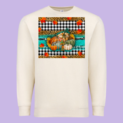 Premium Sweatshirt Fall Pumpkins
