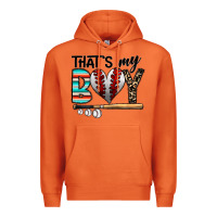 Carrot baseball Premium Hoodie - CowhideDigitalArt