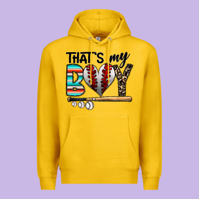 Baseball Premium Hoodie Designed By Cowhidedigitalart