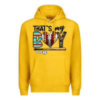 Lemon baseball Premium Hoodie - CowhideDigitalArt