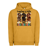 Everything Is Better With Dachshunds Urban Hoodie | Teevron
