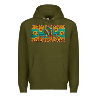 Army Green free spirit license plate Premium Hoodie - HRA Design Shop