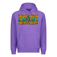 Purple free spirit license plate Premium Hoodie - HRA Design Shop