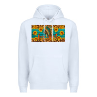 White free spirit license plate Premium Hoodie - HRA Design Shop
