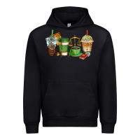 Black lawyer coffee cups Urban Hoodie - AdoDesignShop