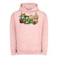 Pigment Salmon lawyer coffee cups Urban Hoodie - AdoDesignShop