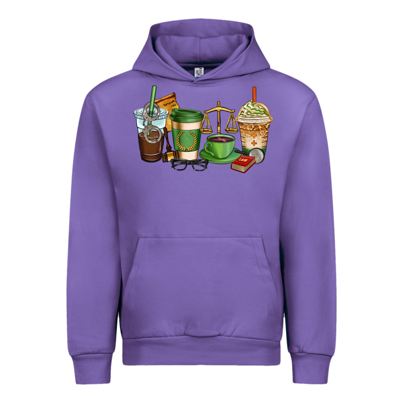 Lawyer Coffee Cups Urban Hoodie by AdoDesignShop | Teevron