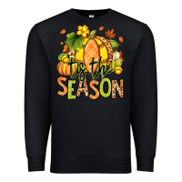 Black Tis' the season Fall Softball Premium Sweatshirt - RanaPortraitStore