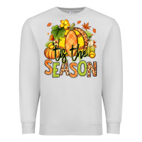 Dove Grey Tis' the season Fall Softball Premium Sweatshirt - RanaPortraitStore