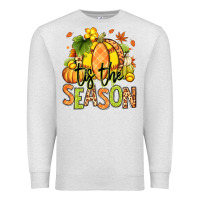 Oatmeal Heather Tis' the season Fall Softball Premium Sweatshirt - RanaPortraitStore