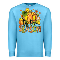 Ocean Blue Tis' the season Fall Softball Premium Sweatshirt - RanaPortraitStore