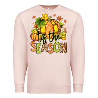Pale Pink Tis' the season Fall Softball Premium Sweatshirt - RanaPortraitStore