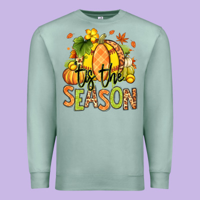 Premium Sweatshirt Tis' the season Fall Softball