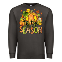 Smoke Tis' the season Fall Softball Premium Sweatshirt - RanaPortraitStore
