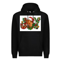 Black christmas heifer joy Premium Hoodie - FaDigitalArtStudio