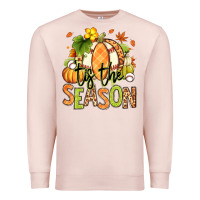Pale Pink Tis' the season Fall American Football Premium Sweatshirt - RanaPortraitStore