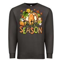 Smoke Tis' the season Fall American Football Premium Sweatshirt - RanaPortraitStore