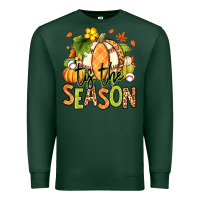 Sports Green Tis' the season Fall American Football Premium Sweatshirt - RanaPortraitStore