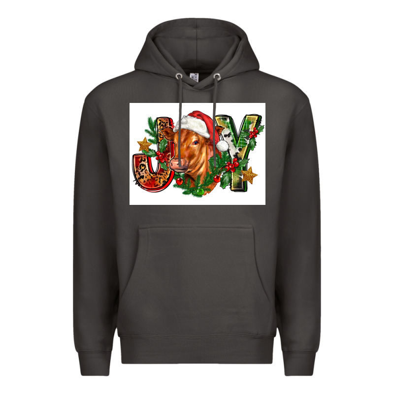 Christmas Heifer Joy Premium Hoodie by FaDigitalArtStudio | Teevron