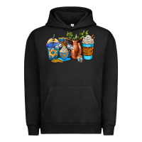 Pigment Black hannukah coffee cups Urban Hoodie - AdoDesignShop