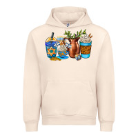Sandshell hannukah coffee cups Urban Hoodie - AdoDesignShop