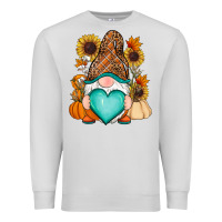 Dove Grey Western Fall gnome Premium Sweatshirt - RanaPortraitStore