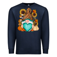 Navy Western Fall gnome Premium Sweatshirt - RanaPortraitStore