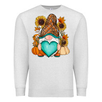 Oatmeal Heather Western Fall gnome Premium Sweatshirt - RanaPortraitStore