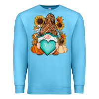 Ocean Blue Western Fall gnome Premium Sweatshirt - RanaPortraitStore