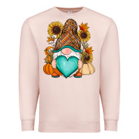 Pale Pink Western Fall gnome Premium Sweatshirt - RanaPortraitStore