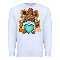 White Western Fall gnome Premium Sweatshirt - RanaPortraitStore