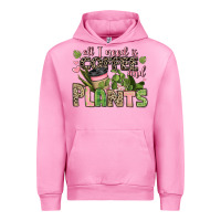 All I Need Is Coffee And Plants Urban Hoodie | Teevron